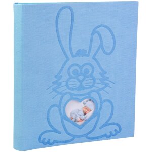 Exacompta photo album TEDDY 29x32 cm 60 pages blue with...