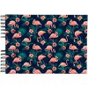 Exacompta 16703E Spiral photo album FLAMINGO 23x16 cm 50 pages white midnight blue