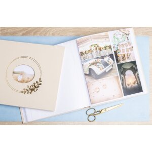 Exacompta 16733E Photo album 60 white pages Ringflower Latte