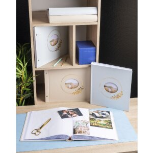 Exacompta 16733E Photo album 60 white pages Ringflower Latte