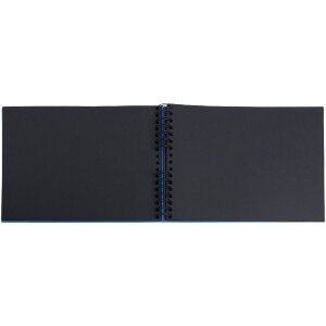 Exacompta 16785E Photo album spiral binding 50 black pages Musicart Blue