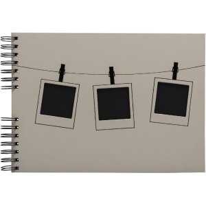 Exacompta 16823E Photo album spiral binding 50 black...