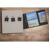 Exacompta 16823E Photo album spiral binding 50 black pages Polaroid series Beige