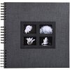 Exacompta 16841E Spiral album 60 black pages Passion 32x32 cm black