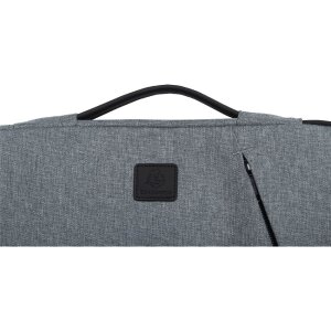 Exacompta laptop sleeve 15-16 inch business grey recycled polyester rPET