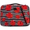 Exacompta laptop sleeve 13-14 poppy RPET water-repellent padded