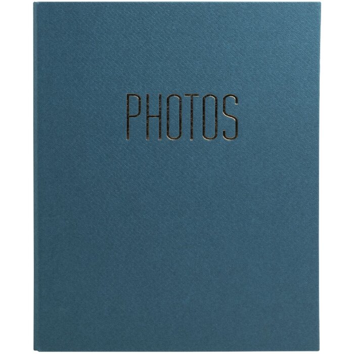 Exacompta 17603E Photo album ring mechanism 60 black pages 32x26x4cm blue-green