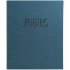 Exacompta 17603E Photo album ring mechanism 60 black pages 32x26x4cm blue-green