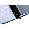 Exacompta 17603E Photo album ring mechanism 60 black pages 32x26x4cm blue-green