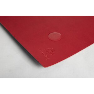 Exacompta 29121E Desk pad 35x60 cm flexible PU two-coloured black red