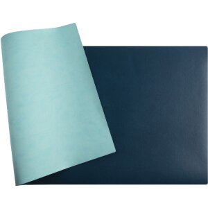 Exacompta 29122E Desk pad 35x60 cm PU two-coloured tropical blue-green