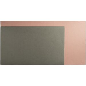 Exacompta 29123E Desk pad 35x60 cm PU two-coloured Nude Grey