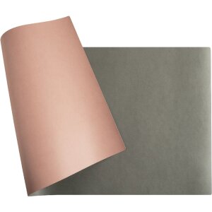 Exacompta 29123E Desk pad 35x60 cm PU two-coloured Nude Grey