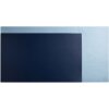 Exacompta 29124E Desk pad 35x60 cm PU two-coloured navy blue sky blue