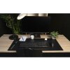 Exacompta 29141E Desk pad 40x80 cm PU two-coloured black red