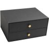 Exacompta Box 2 drawers OfficeByMe black