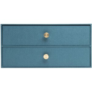 Exacompta Box 2 drawers OfficeByMe Blue