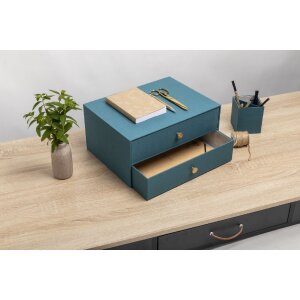 Exacompta Box 2 drawers OfficeByMe Blue