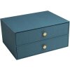 Exacompta Box 2 drawers OfficeByMe Blue