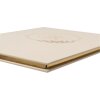 Exacompta 47633E Guestbook 100 pages gold edge Ringflower Design Latte