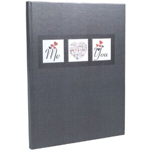 Exacompta 47681E Guestbook ME & YOU 27x22 cm 100...