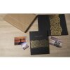 Exacompta guestbook ARAMY 27x22 cm 100 pages gold edge black