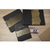 Exacompta guestbook ARAMY 27x22 cm 100 pages gold edge black