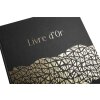 Exacompta guestbook ARAMY 27x22 cm 100 pages gold edge black