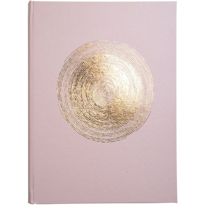 Exacompta 47983E Guestbook Ellipse Pink 100 pages gold 27x22 cm