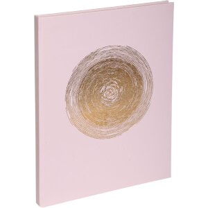 Exacompta 47983E Guestbook Ellipse Pink 100 pages gold...