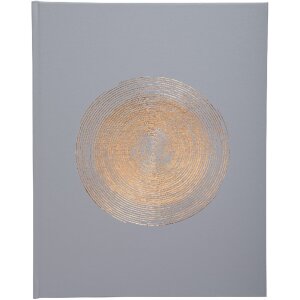 Exacompta 47984E Guestbook 100 pages Gold Ellipse Grey...