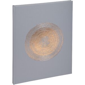 Exacompta 47984E Guestbook 100 pages Gold Ellipse Grey...