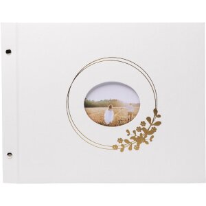 Exacompta 60232E Screw album 40 white pages Ringflower...