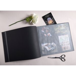 Exacompta 60248E Screw album 40 pages black 37x29cm Art black