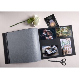 Exacompta 60248E Screw album 40 pages black 37x29cm Art black