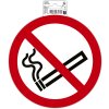 Exacompta 67072B "No smoking" sign, self-adhesive, 20 cm