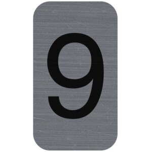 Exacompta 67189E Information sign number 9 self-adhesive...