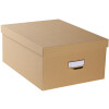 Exacompta 79602E Set of 3 storage boxes Office by me Beige