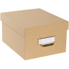 Exacompta 79602E Set of 3 storage boxes Office by me Beige