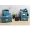 Exacompta 79603E Set of 3 boxes Office by Me blue-green