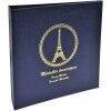 Exacompta 96114E Ring binder for 100 souvenir medals Navy blue 24.5x25 cm