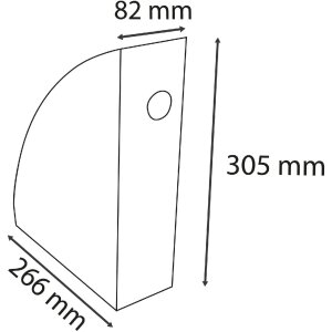 Exacompta 18202SETD Set of 4 magazine files MAG-CUBE Bee...