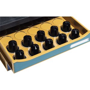 Exacompta drawer box with 3 drawers Neo Deco Small Box assorted colours