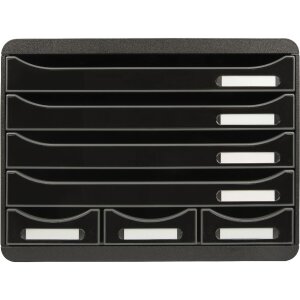 Exacompta 307714D STOREBOX drawer box 7 open drawers...