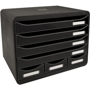 Exacompta 307714D STOREBOX drawer box 7 open drawers...