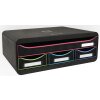 Toolbox 319914D Storage module with 4 drawers black Harlequin