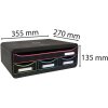 Toolbox 319914D Storage module with 4 drawers black Harlequin