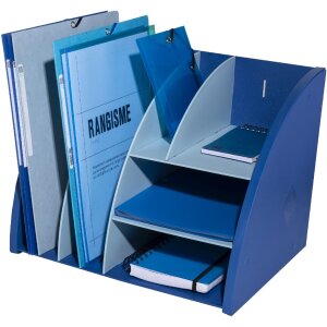 Exacompta 394202D Desktop Organiser Bee Blue Navy blue Light blue