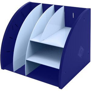 Exacompta 394202D Desktop Organiser Bee Blue Navy blue...