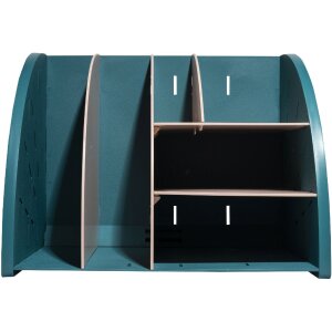 Exacompta 394606D Desktop Organiser Skandi Pacific Blue Nude